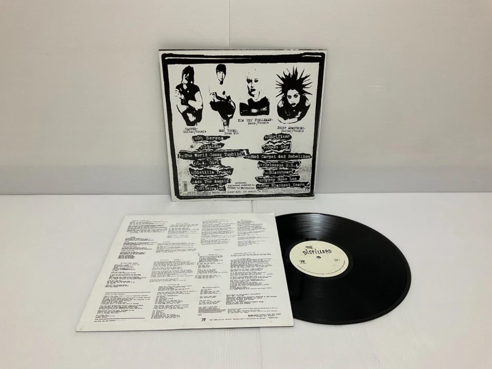 The Distillers — долгоиграющая пластинка S/T 2000 ОРИГИНАЛ США Hellcat ПРОГОРКЛОЕ ПОТОМСТВО AFI GREEN DAY NOFX - Изображение 2 из 3