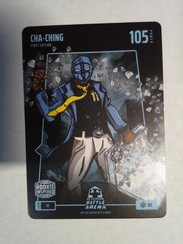 Bo Jackson Battle Arena ~ Jackson Chourio card #92 Cha-Ching Ice