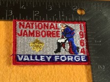 E2-62 BOY SCOUTS OF AMERICA PATCH - 1964 NATIONAL JAMBOREE VALLEY FORGE