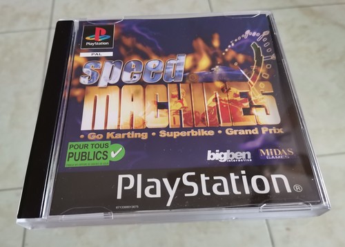 Sony Playstation 1 PS1 Jeu Speed Machines FRA complet - Photo 6/7