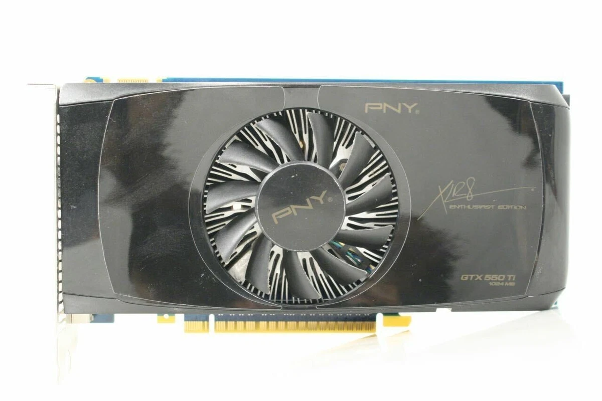 PNY NVIDIA GTX 550Ti 1024mb Video Graphics Card. GeForce GDDR5 1GB
