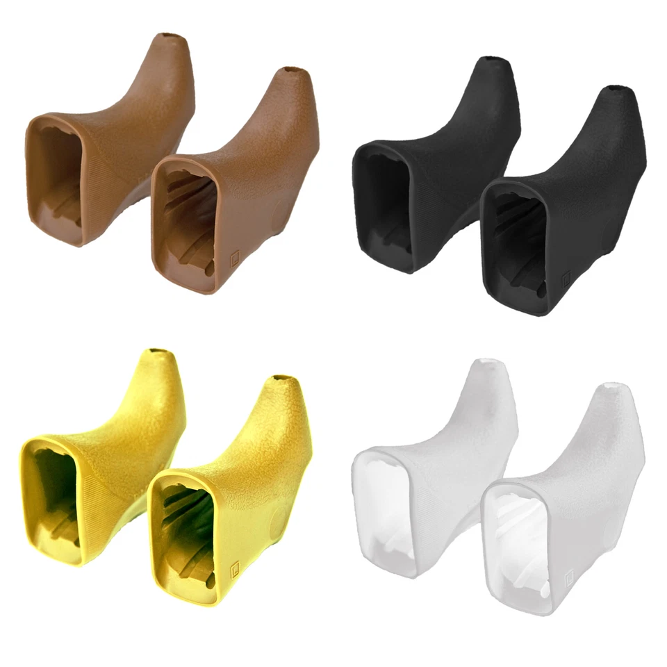 Campanas de palanca de freno de goma vintage no aerodinámicas Dia Compe 202/204 de repuesto Foto 3 de 3