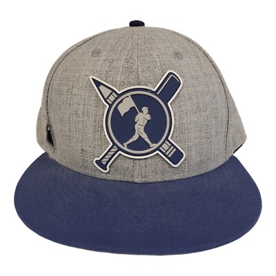 BASEBALLISM Hat Cap Adult Gray Blue BABE RUTH Snapback MLB Baseball Hall Of  Fame