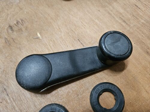 AUDI 80 B2 COUPE WINDOW WINDER BLACK CHROME 90 100 200 UR - Picture 3 of 6