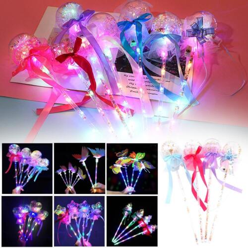 1 X Kids Toy Light-up Ball Wand Glow Stick LED Fairy Stick Rave Toy✨ V0T1 - Picture 1 of 29