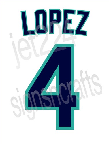 Seattle Mariners DECAL STICKER 00s Garcia Cameron Sele Suzuki Beltre Sasaki + - Picture 22 of 22