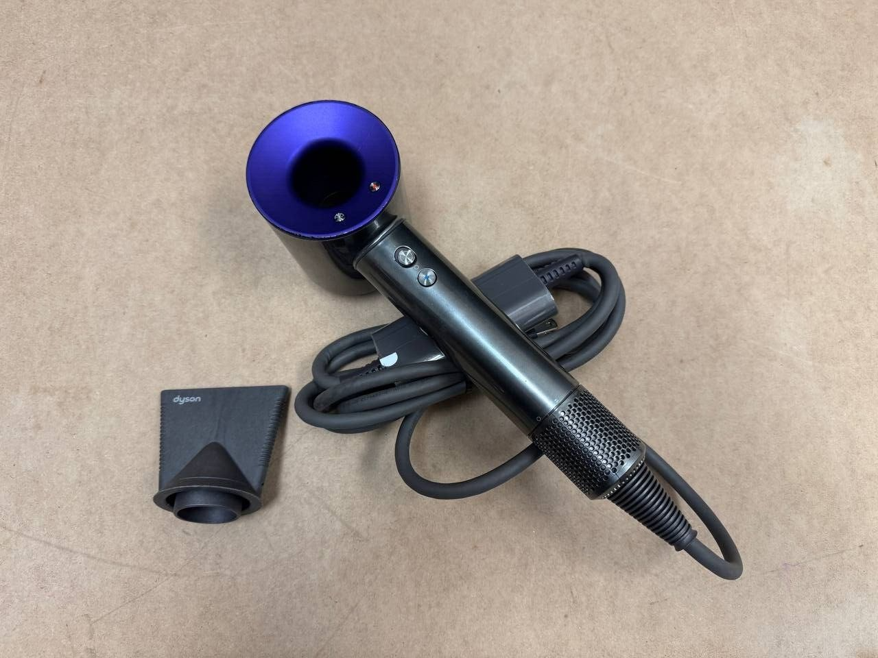 Dyson Supersonic HD07 Purple Silver Hair Dryer for Fast Styling