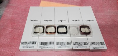 (Lot 5) Fitbit Versa 2 3 4 Sense S02 FullCover Screen Protector TPU Case Bumper