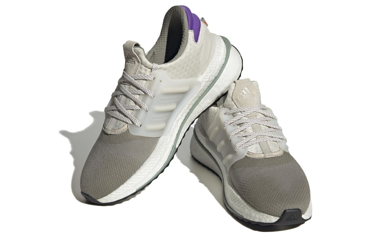 ポムを adidas originals ZX 1K Boost 'Black Purple' H05327