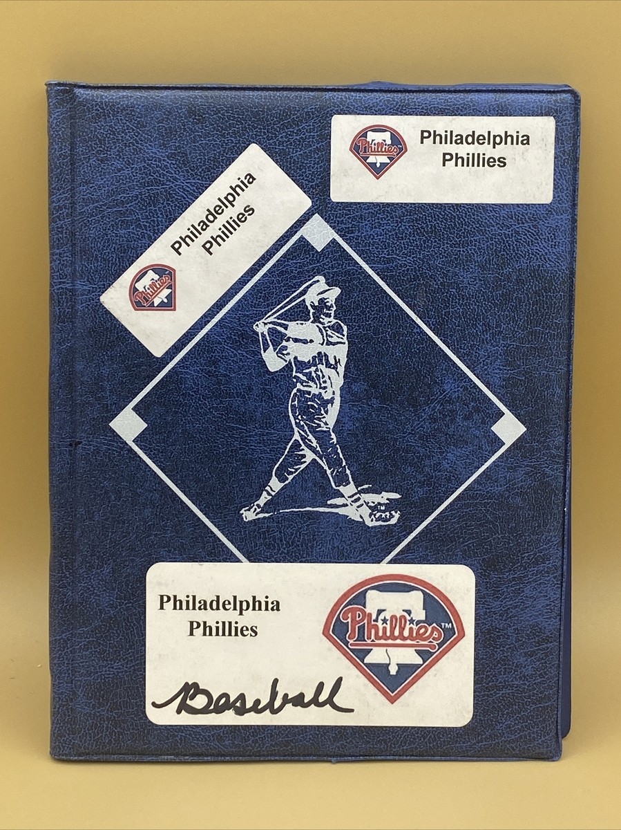 MLB Philadelphia Phillies Baseball 40 Card Binder Lot 90s through 2000s