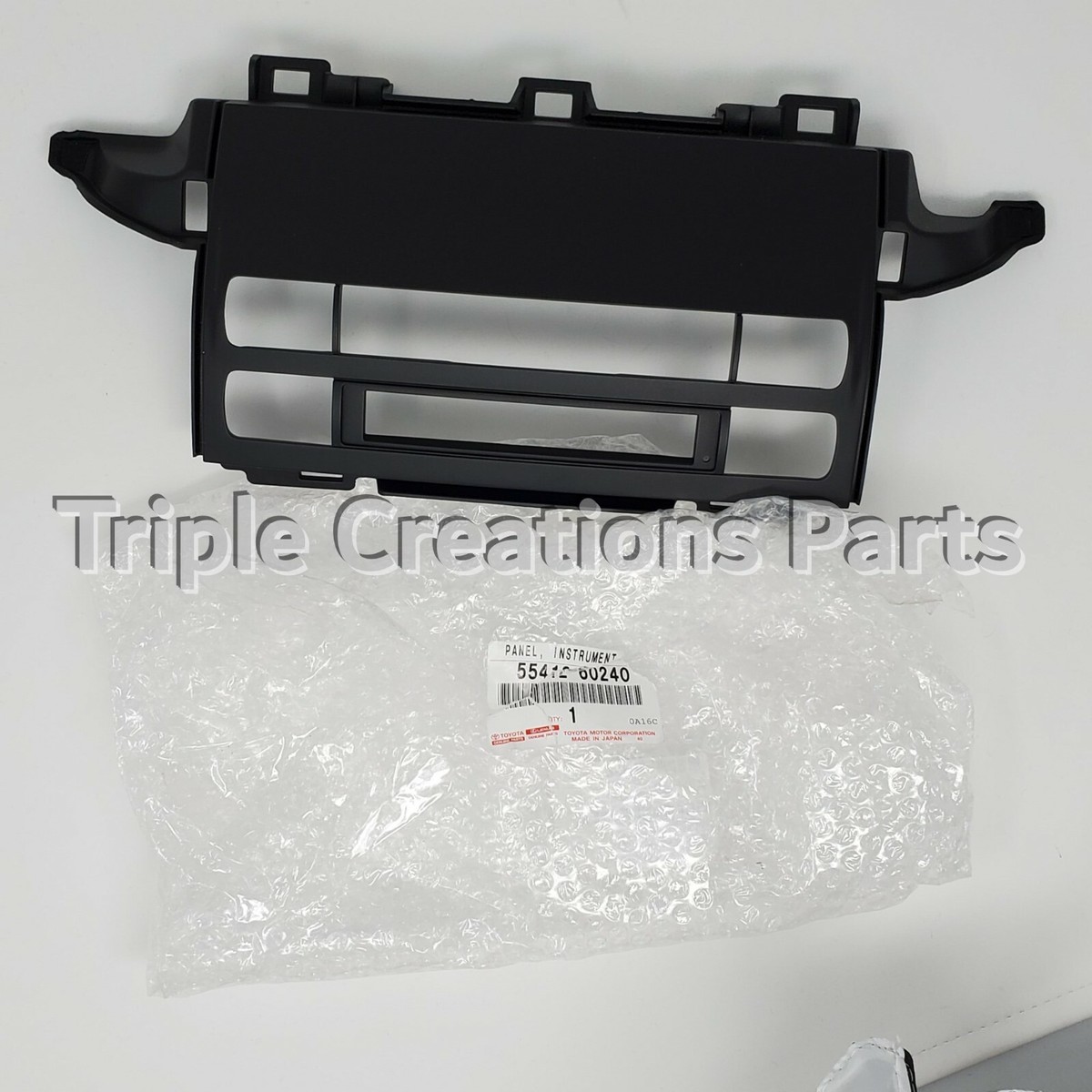 Toyota Genuine 55412-60240 Panel Instrument Cluster Finish Center