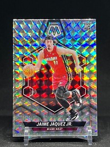 2023 Mosaic Jaime Jaquez Jr. #246 Mosaic Silver Prizm RC Miami Heat