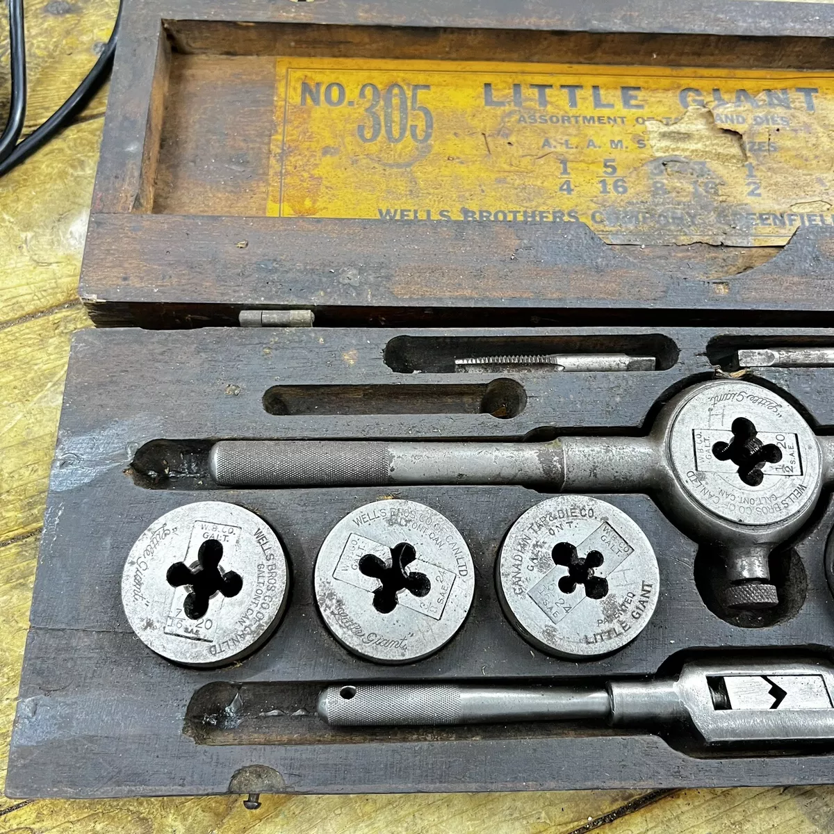 Greenfield tap and online die