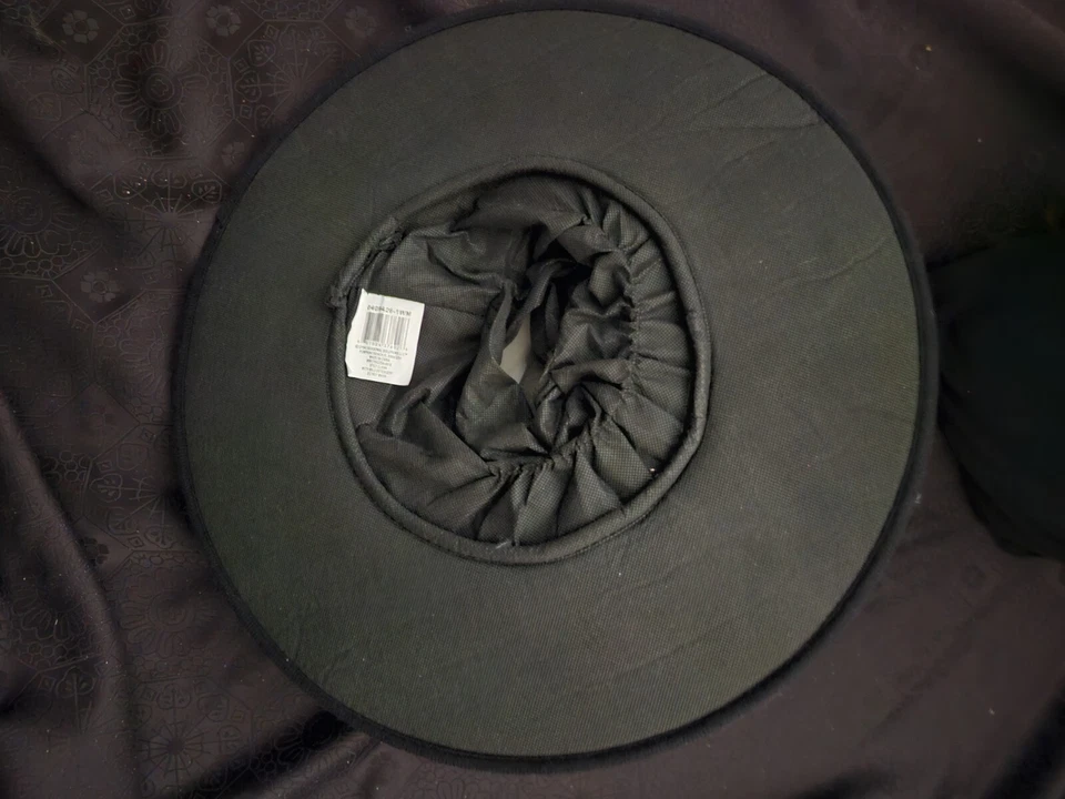 GRATIS Árbol de Navidad Topper Centro de mesa Negro Cuadros 10" Alto 16" Novedad Sombrero Nuevo Foto 2 de 2