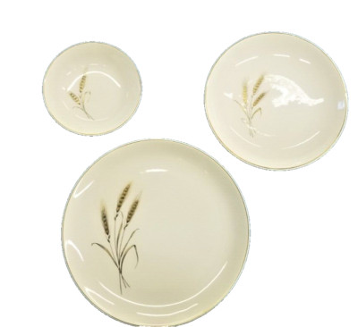 20pcs Salem Royal Joci 23k gold guilded china set for scrap gold recovery or use