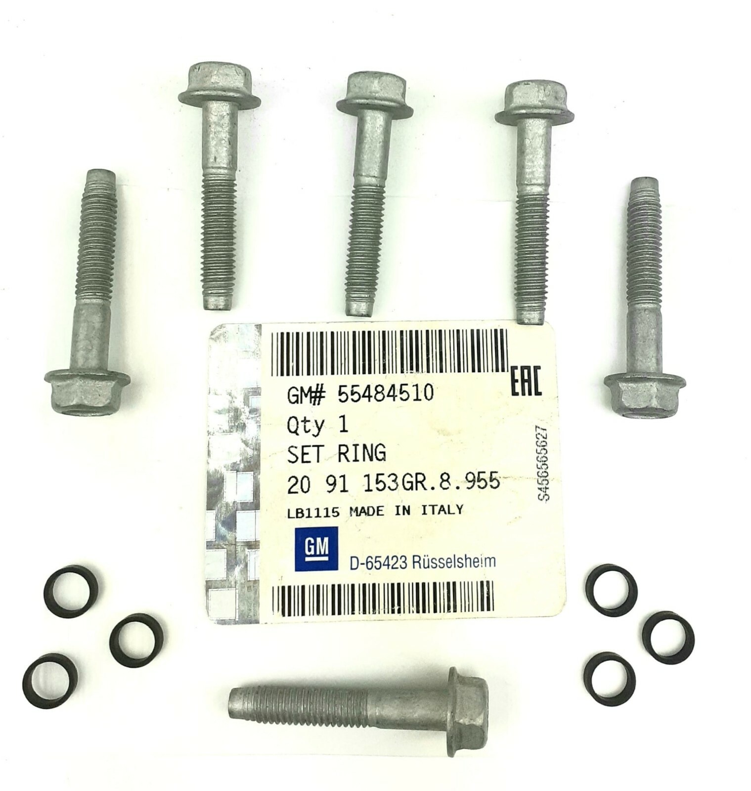 Original Opel GM Repair Kit Injection Adam, Corsa E - 1.0i 《新品未使用》ハンカチ4点セット