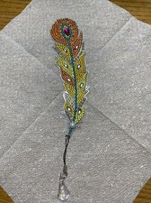 Bookmark Diamond Art Painted Feather