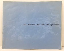 Vtg The Mountain Mist Blue Book Of Quilts Booklet Color Pics Stearns & Foster OH