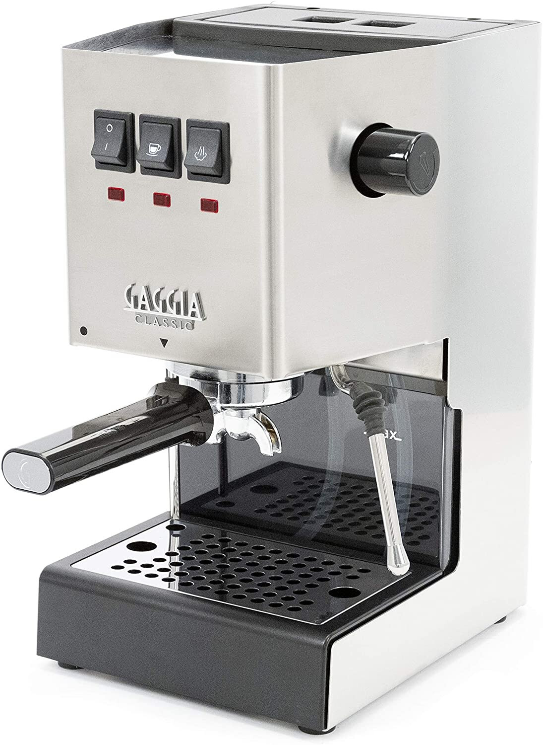 Gaggia RI9380/46 E24 Espresso Machine, Brushed Stainless Steel 2.1 Liters Modern