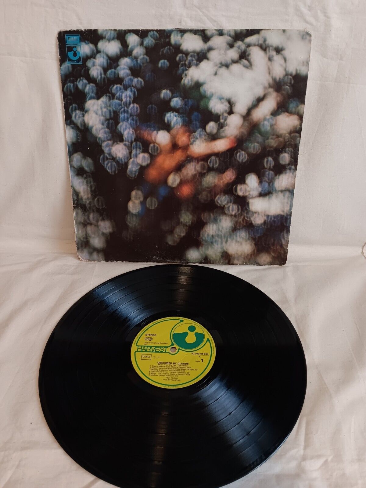 PINK FLOYD* OBSCURED BY CLOUDS* GERMANY * FIRST PRESSING * C 062...* IMPORT* LP