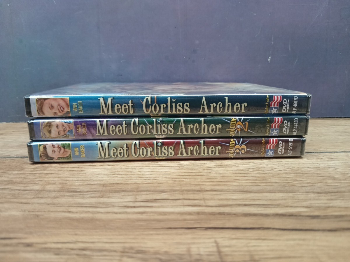 【中古】 Meet Corliss Archer 3 / DVD Meet Corliss Archer Volume 1, 2 , & 3 Sealed DVD. Black