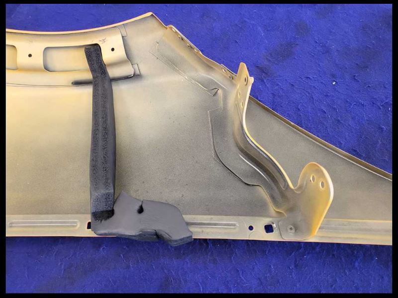 2012-2015 Mclaren mp4-12c Passenger Right RH Front Fender Body Part Paint Orange