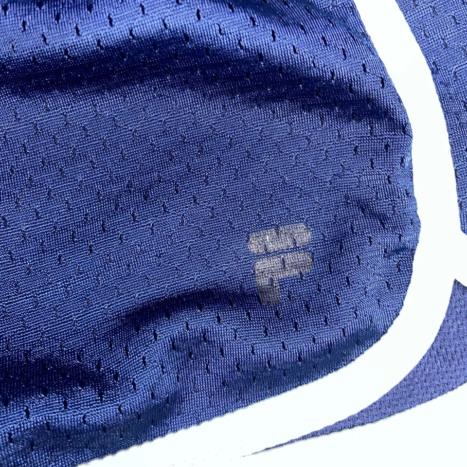 Pantalones Cortos Deportivos para Correr Fila Para Mujer XS Sin Forro Azul Malla Atléticos Correr Deportes Foto 3 de 4