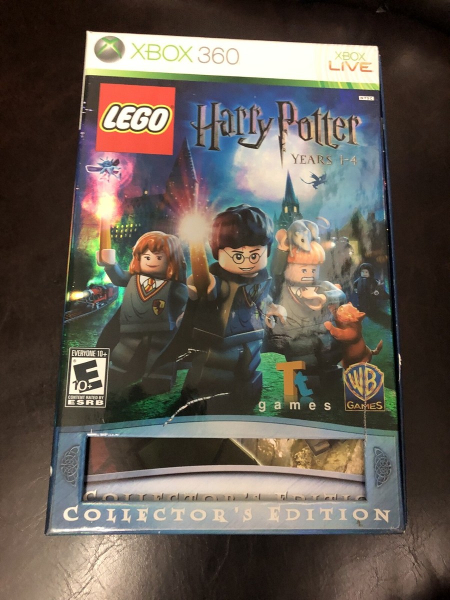 LEGO HARRY POTTER YEARS 1-4 COLLECTOR'S EDITION X-BOX XBOX 360