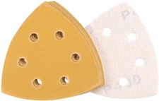60-320 Grit Oscillating Multi-Tool Hook Loop Triangle Sanding Pads Sandpaper