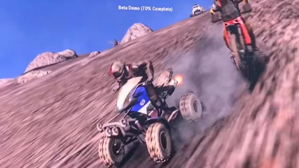 MotorStorm Pacific Rift E3 Demo Version - Sony PlayStation 3 PS3 - July 2008 - Image 3 of 4