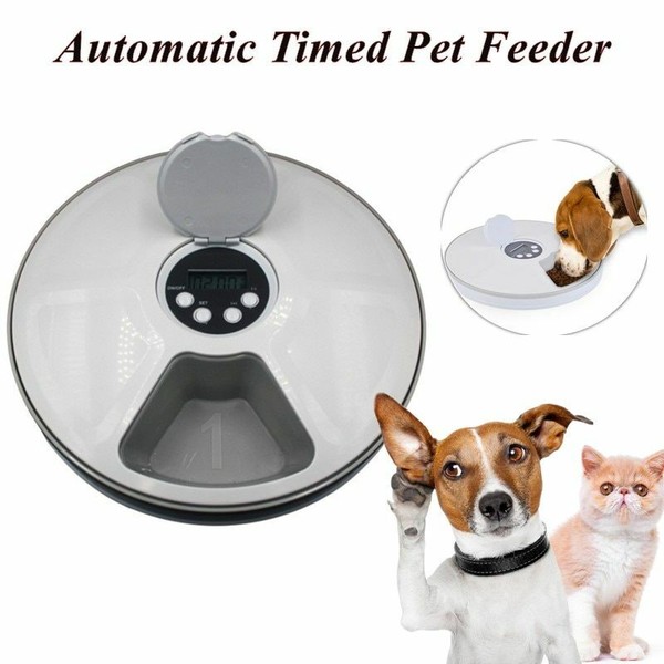 6 day automatic pet feeder