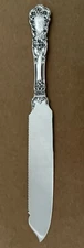 ART NOUVEAU GORHAM BUTTERCUP 9 7/8” ALL STERLING FLAT HANDLE CAKE SAW OLD PIECE!