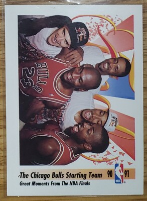 NBA90sシカゴブルズ　カード（16枚セット） Michael Jordan 90 91 Skybox The Chicago Bulls Starting Team Card