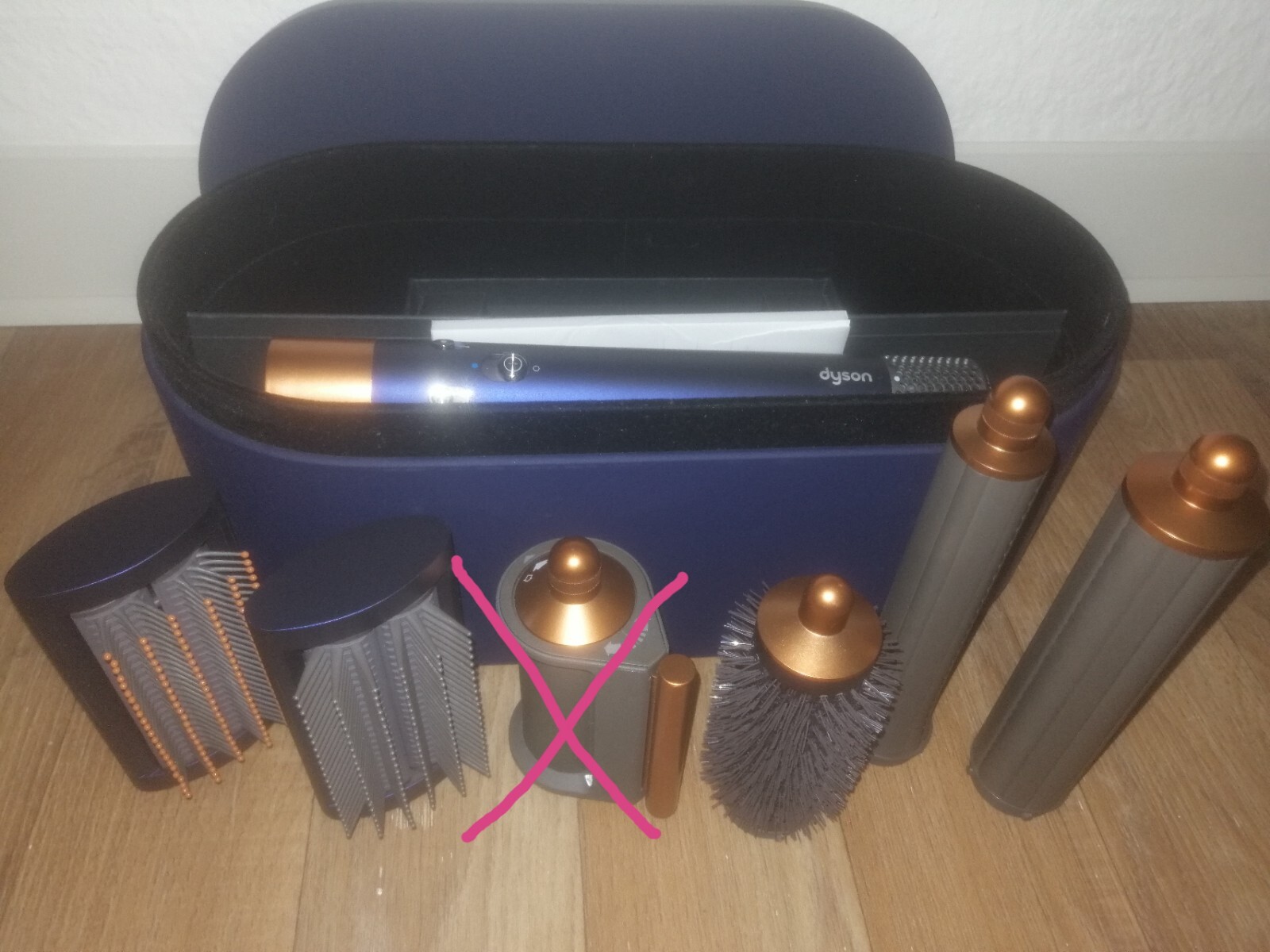 Dyson Airwrap Complete Long MultiHaarstyler Nachtblau/Kupfer 5025155067581 eBay