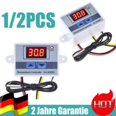LCD Temperaturreglermodul XH-W3001 Thermostatschalter Heizung Kühlung Thermostat