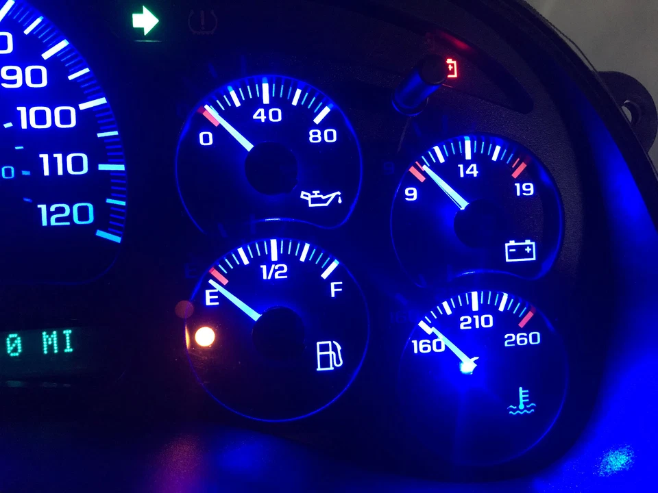 2003-2007 CHEVY SILVERADO SIERRA HD 1500 2500 INSTRUMENT CLUSTER SEE DESCRIPTION - Image 4 of 4