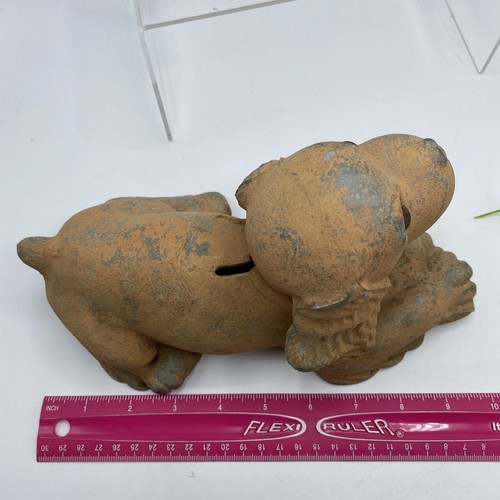 Schenectady Savings Bank NY Advertising Metal Dog Vtg Cocker Spaniel Puppy - Picture 16 of 16