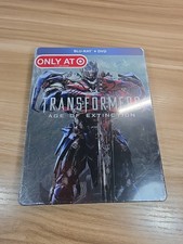 NEW Transformers Age of Extinction SteelBook 2014 Blu-ray / DVD Target Exclusive