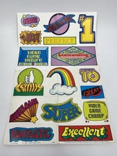 Vintage Weekly Reader Stickers and Lick and S...