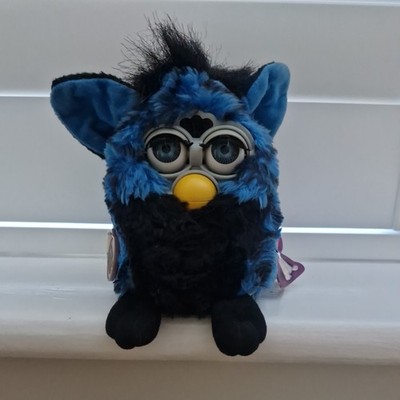 Furby Vintage Blue Turtle 1999 Tiger Electronics Rare Working