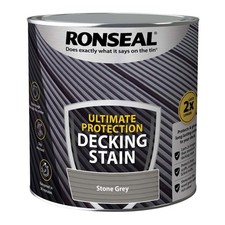 Ronseal 2.5L Ultimate Protection Decking Stain Rich Colour Extra Tough Paint