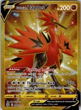 Galarian Zapdos V (Secret) SWSH09: Brilliant Stars 182/172 Holo NM on eBay