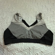 Champion Womens Gray Black Colorblock Crossba...