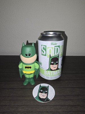 Funko Soda - Green Batman Funko 2020 Limited Run  1/4200 ECCC COMMON OPENED