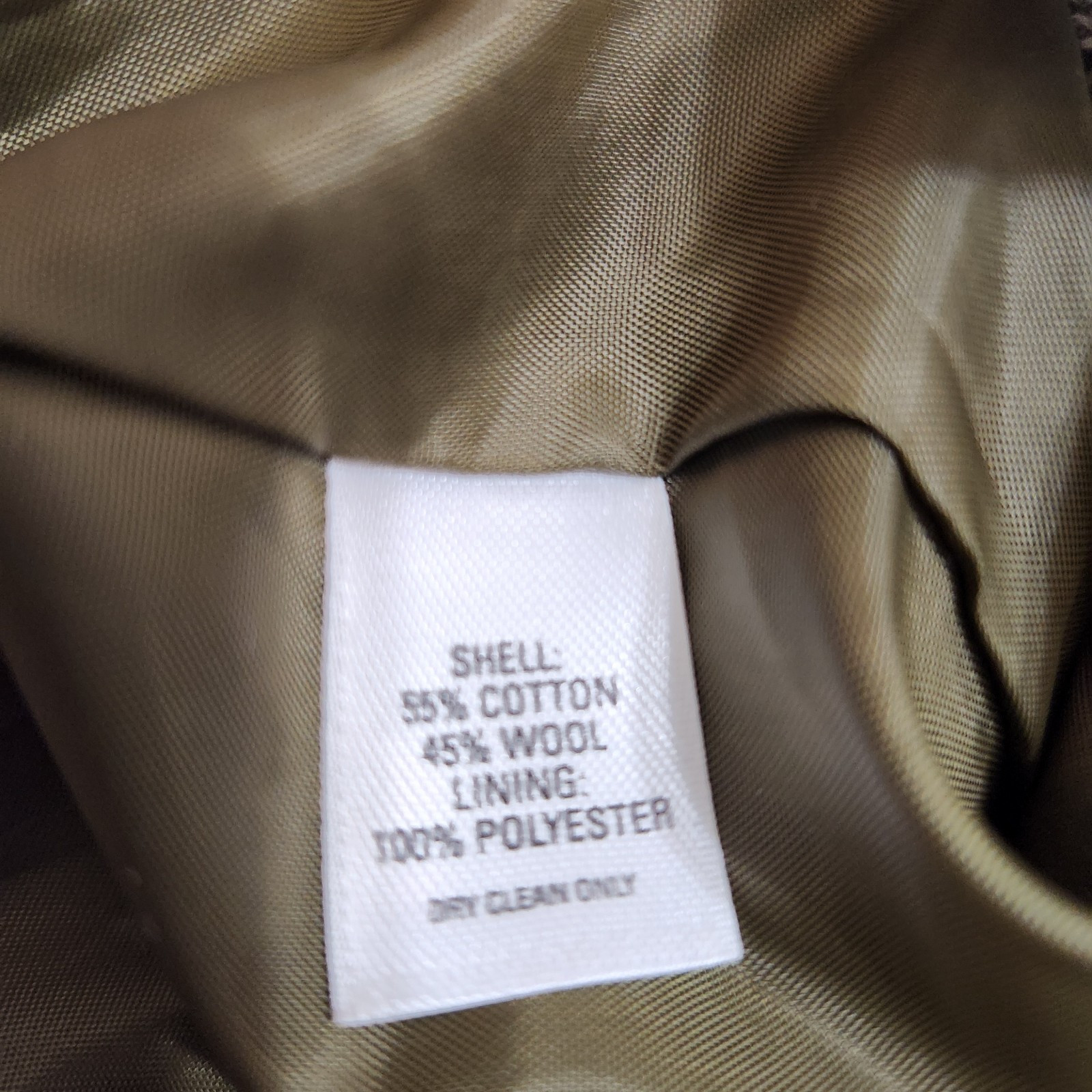 Hinge Asymmetrical Cropped Jacket Size Small Wool… - image 8