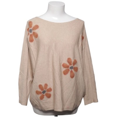 Aaeda, Strickpullover, Größe: XL, Beige, Polyamid/Polyester/Viskose, Blumen #kQP