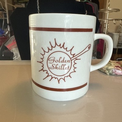 Golden Skillet Restaurant  Coffee Tea Mug Cup Rare Find Add To Your Collection