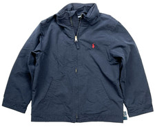 New With Tags Polo Ralph Lauren Boys Classic Concealed Hood Jacket Coat sz 6