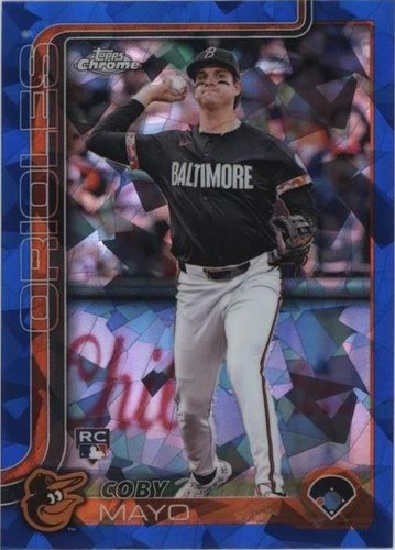 2025 Topps Chrome Black Coby Mayo Green Auto /99 + Rare SSP | eBay
