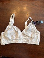Bali Women's Cool Comfort Double Support White Wirefree Bra 40D